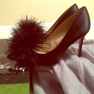 Sam Edelman Haide, black satin.